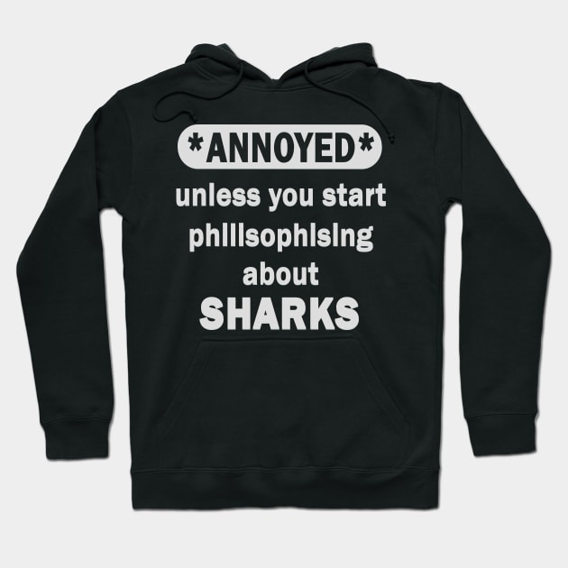 Hai Megalodon diving sea saying Dangerous Hoodie by FindYourFavouriteDesign